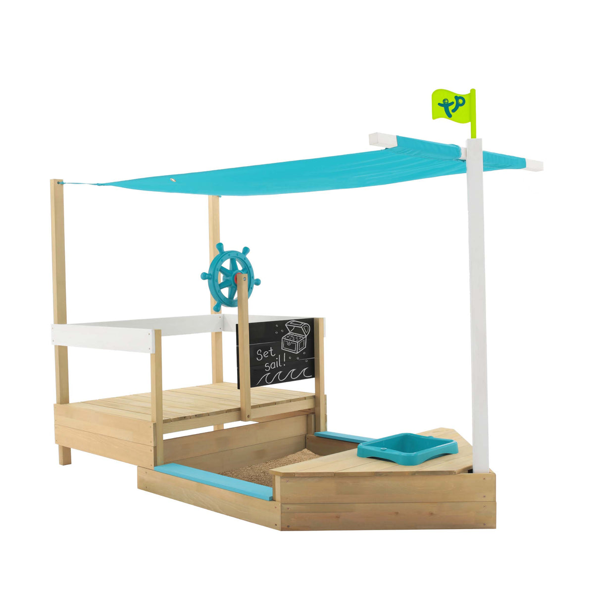 TP Toys Ahoy Wooden Play Boat & Sand Pit