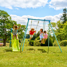 Load image into Gallery viewer, TP Metal Swing Slide &amp; Glide – Multi-Activity Outdoor Set with 6ft Slide - TP535 - NEW ARRIVAL