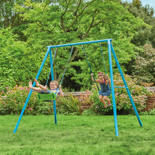 Load image into Gallery viewer, TP Deluxe Double Metal Swing Set with Roped Rapide Seats - TP534 - NEW ARRIVAL