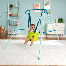 Load image into Gallery viewer, TP Toys Foldaway Baby Swing for Babies Aged 6 Months for Indoor and Outdoor Use. My First Swing Safety Tested - NEW ARRIVAL