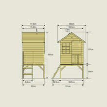 Load image into Gallery viewer, TP307 - TP Sunnyside Tower Wooden Playhouse